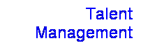 Text Box: Talent Management
